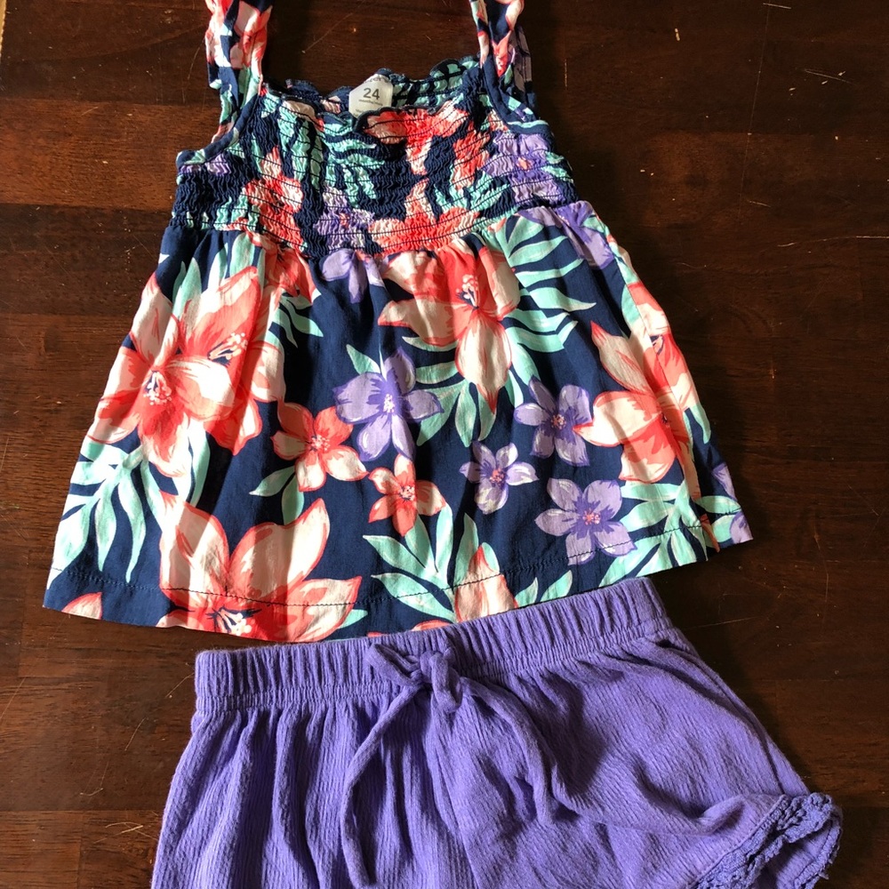 Carter’s pretty summer outfit—worn a few times.